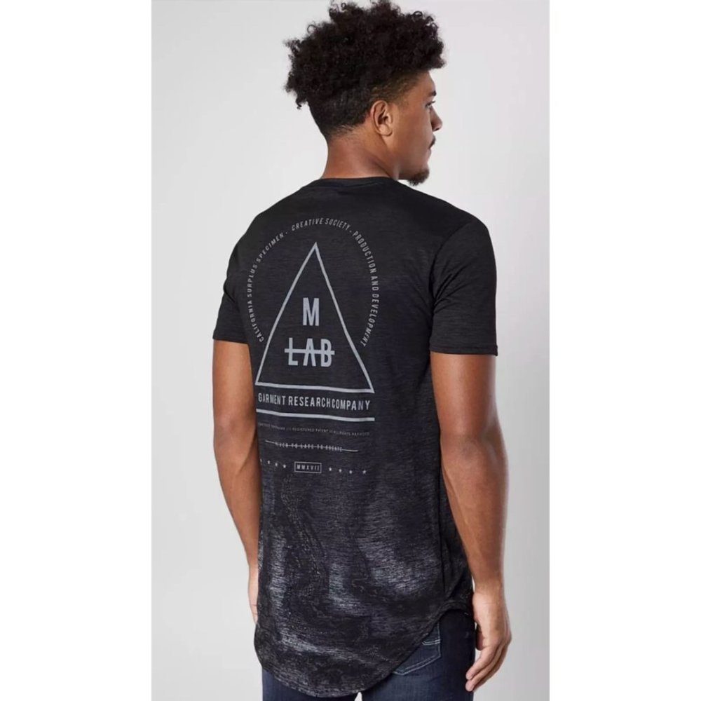 M.LAB Clothing Men's T-Shirt S/S PRESSURED Tee - Picture 2 of 8